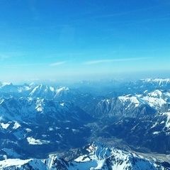 Flugwegposition um 14:03:46: Aufgenommen in der Nähe von Hafning bei Trofaiach, Österreich in 3099 Meter